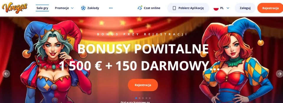 v.vegas bonus powitalny
