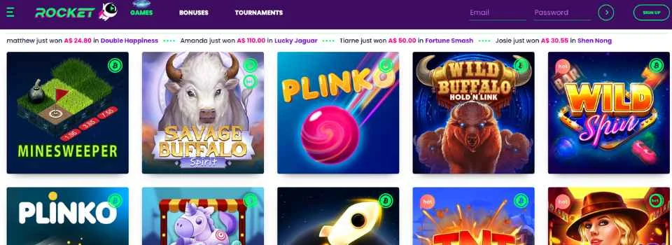 rocket casino automaty online