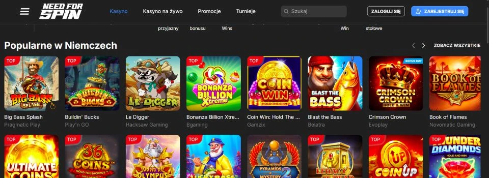 need for spin automaty