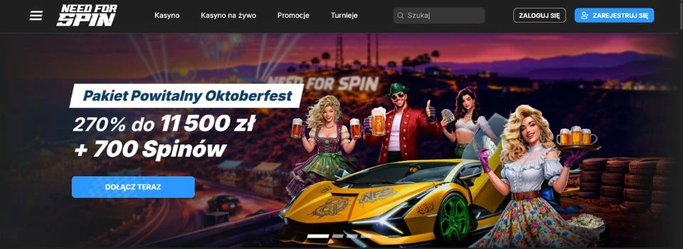 need for spin casino bonus powitalny
