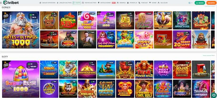 ivibet casino automaty