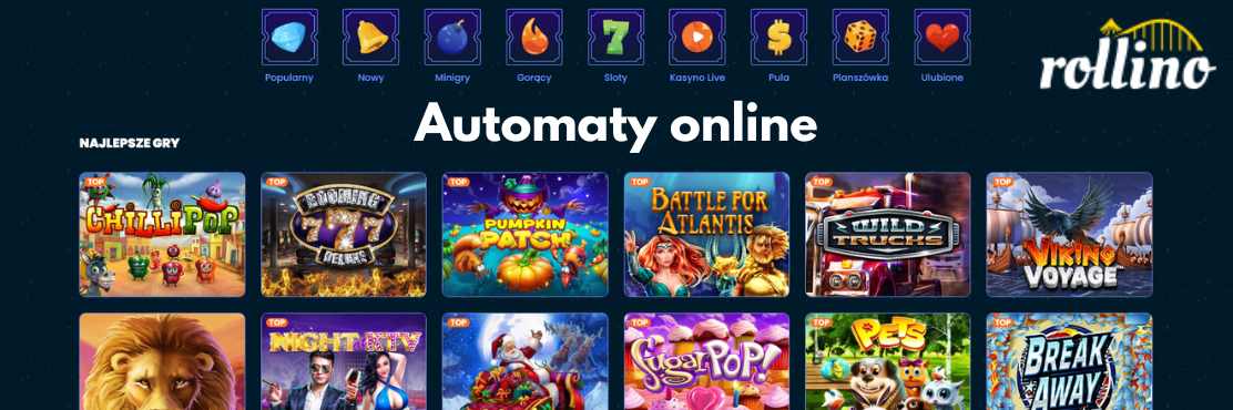 Automaty online Rollino Casino
