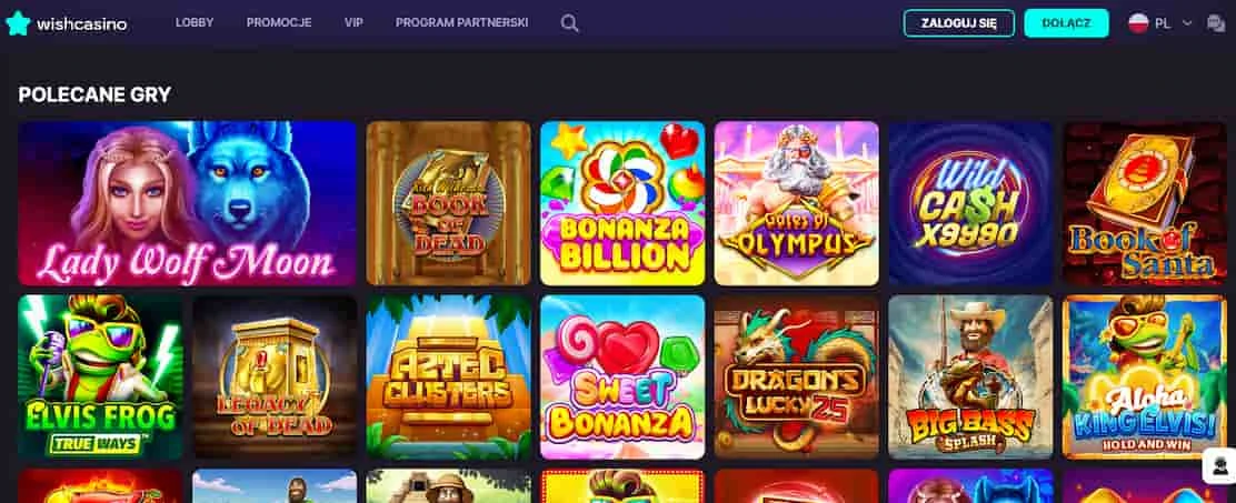 wishcasino automaty online