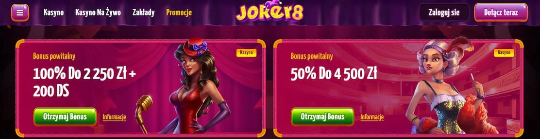 bonusy joker8