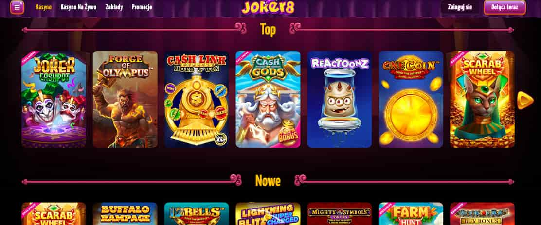 joker8 casino automaty