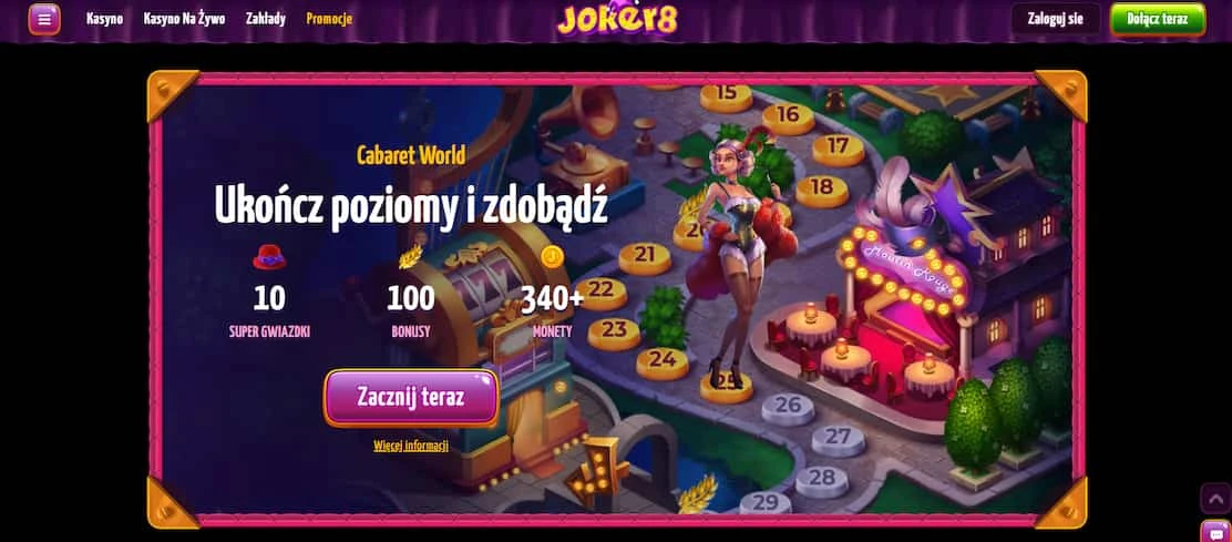 vip bonus w joker8 casino