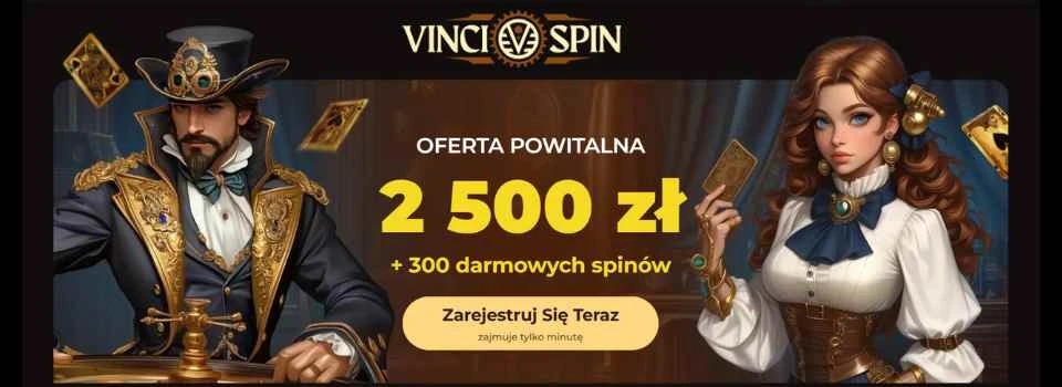 vincispin bonus powitalny