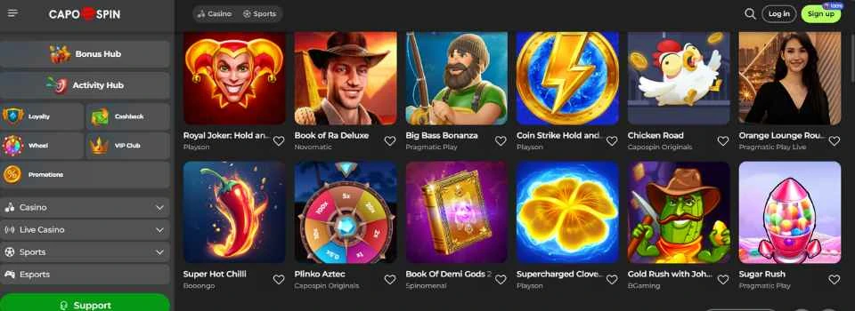 capospin automaty online