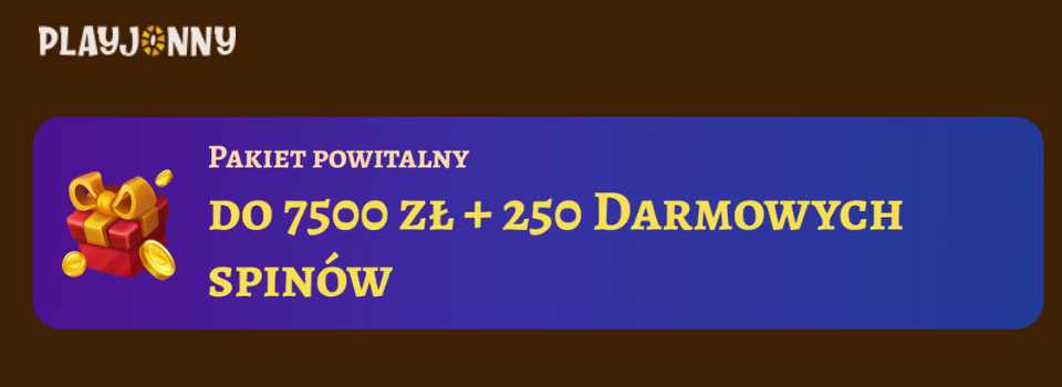 playjonny casino bonus powitalny