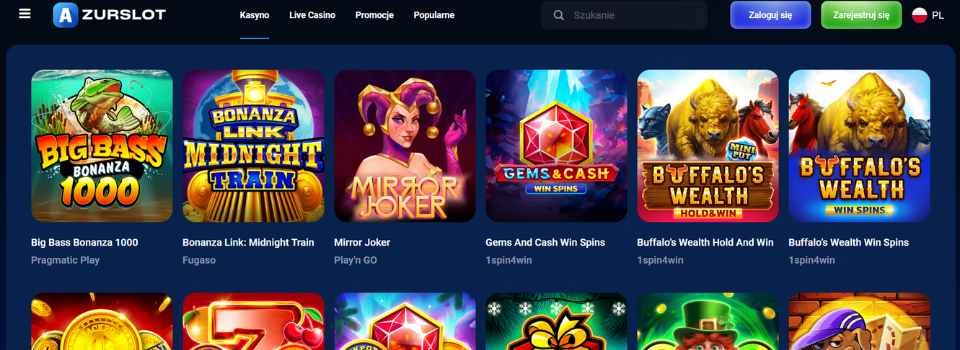 azurslot gry online