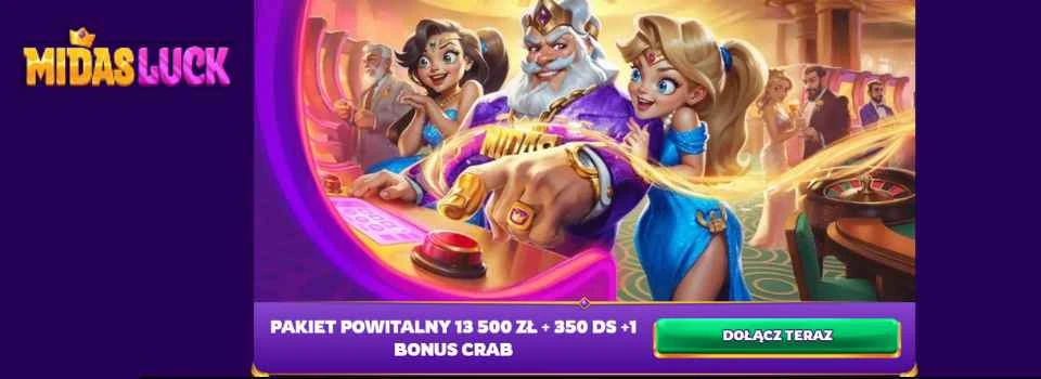midas luck bonus powitalny