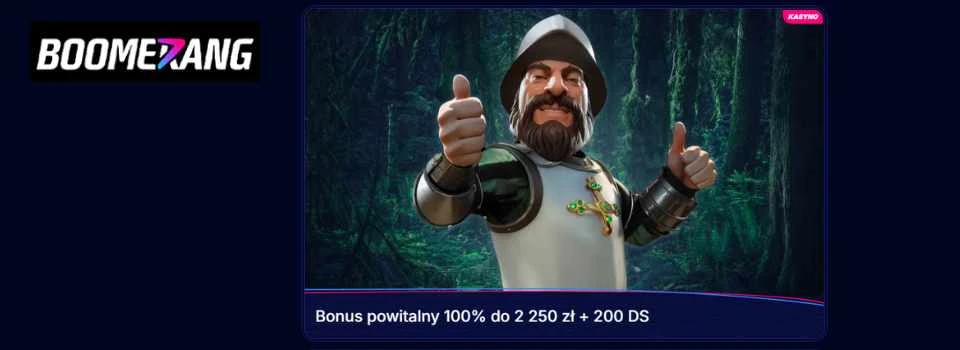 boomerangbet kasyno bonus powitalny