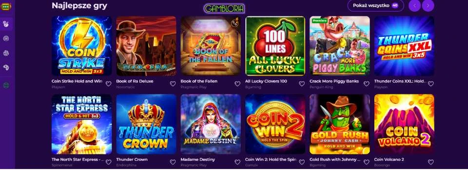 Galmbloria kasyno automaty online