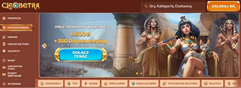 cleobetra kasyno bonus powitalny