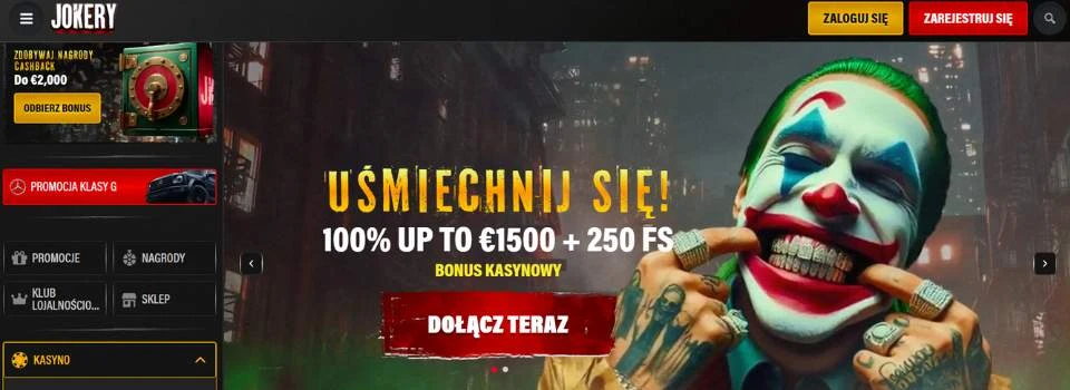 Jokery casino bonus powitalny