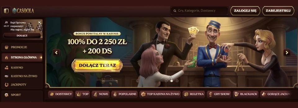 casoola bonus powitalny