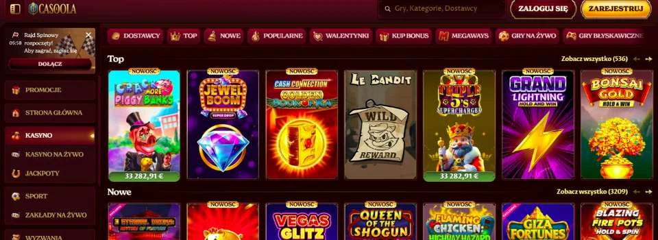 casoola casino automaty