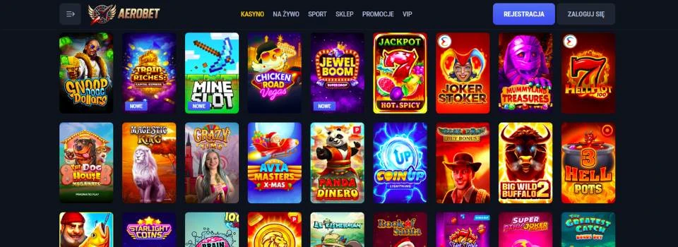 aerobet casino automaty