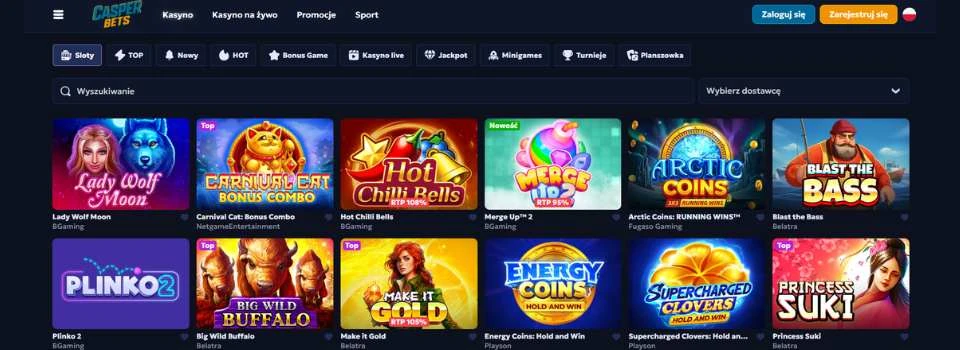 casperbets kasyno automaty online