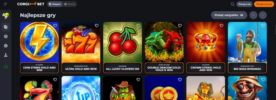 corgibet automaty online