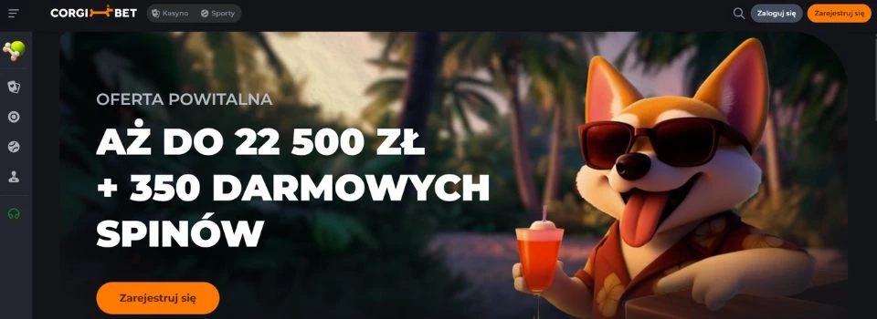 corgibet casino bonus powitalny