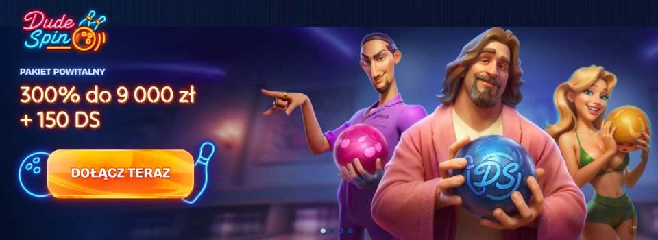 DudeSpin Casino bonus powitalny