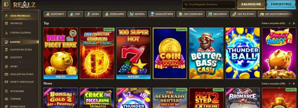 realz casino automaty