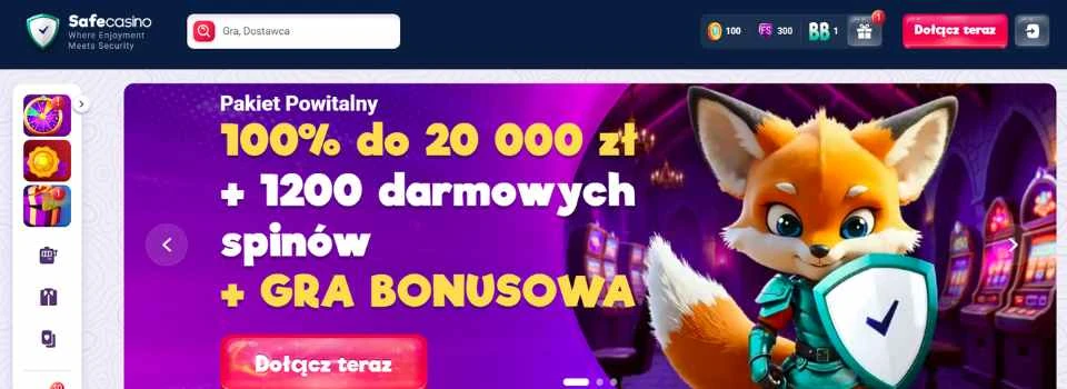 safecasino bonus powitalny
