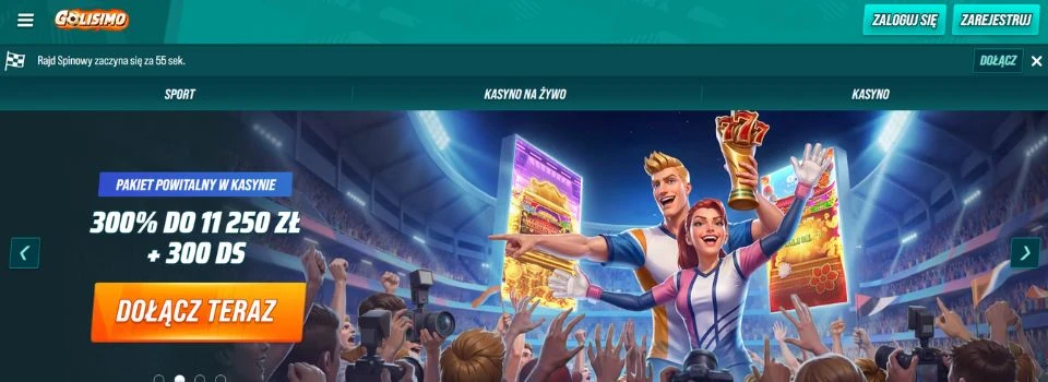 golisimo casino bonus powitalny