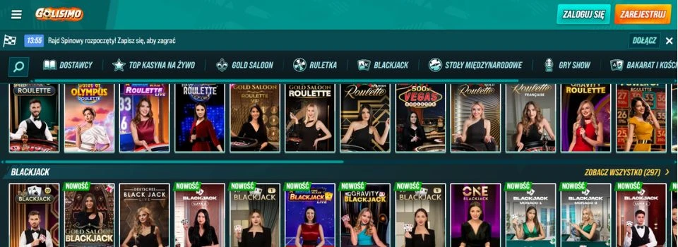 golisimo casino live