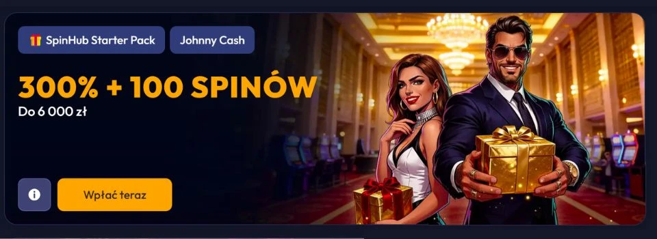 Spinhub Casino bonus powitalny