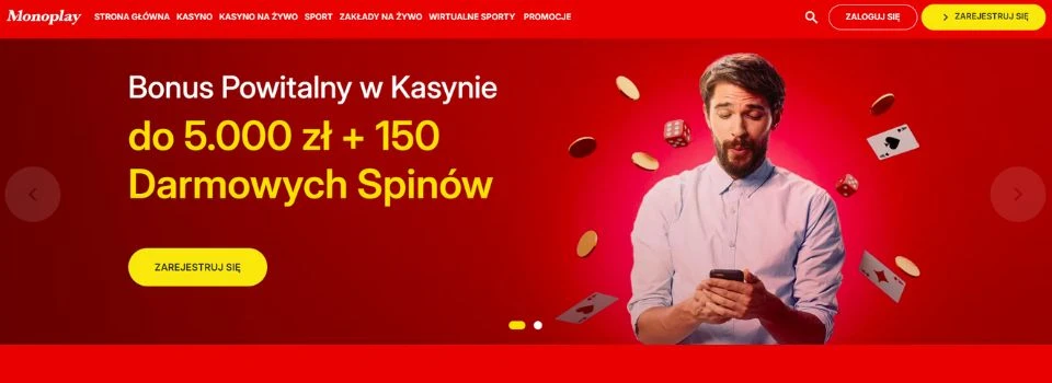 monoplay casino bonus powitalny