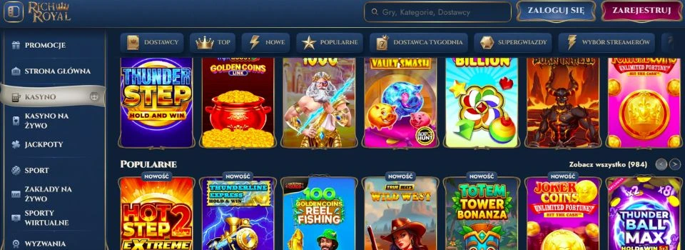 rich royal casino gry