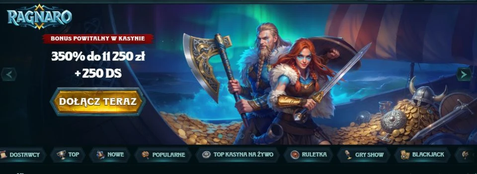 ragnaro casino bonus powitalny