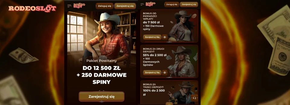 rodeoslot casino bonus powitalny