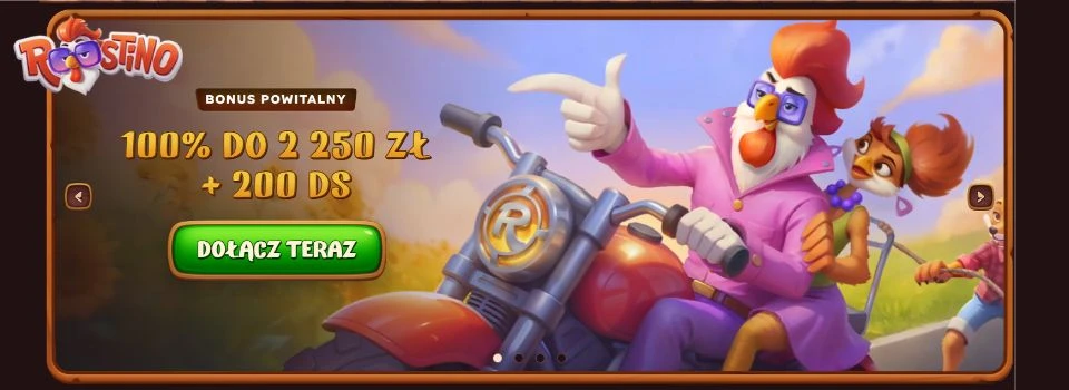 roostino casino bonus powitalny