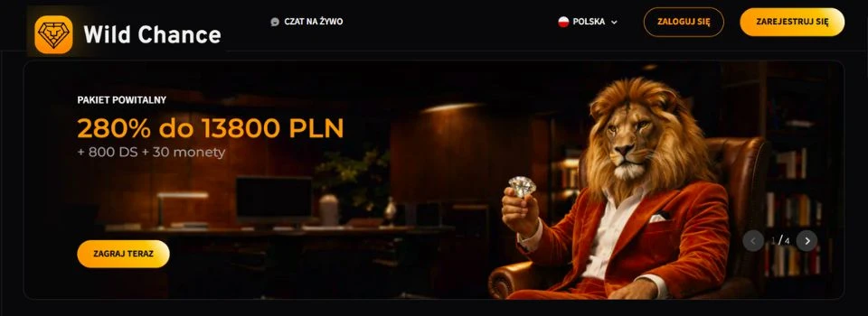 wildchance casino bonus powitalny